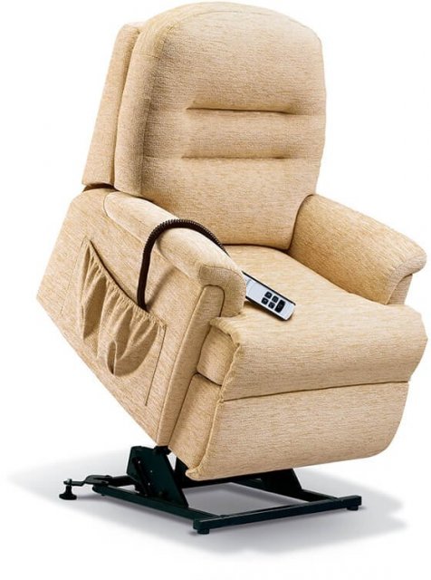 Sherborne Upholstery Albany Standard Single Motor Lift & Tilt Recliner Chair in Fabric