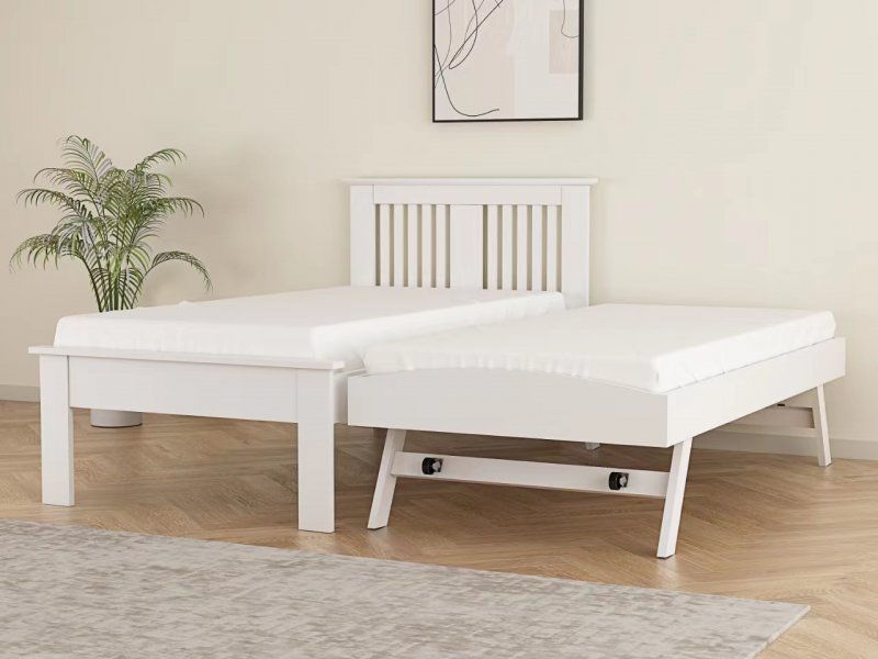 Felix Guest Bed In White Finish