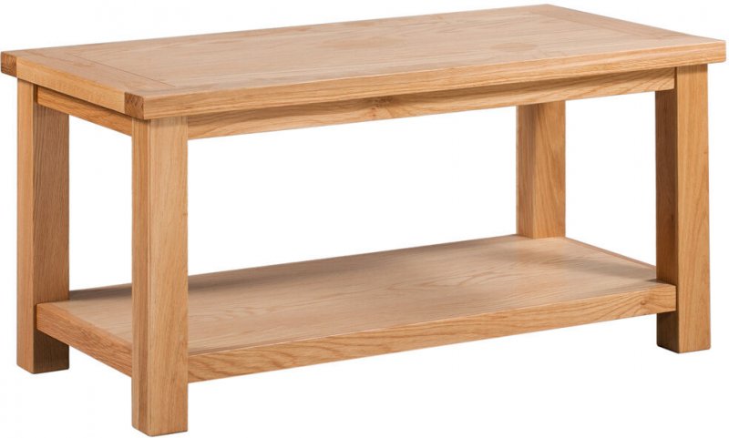 Budleigh Light Oak Large Coffee Table