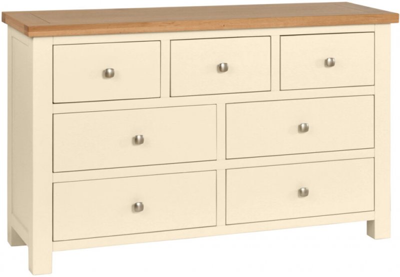 Budleigh Painted 3 Over 4 Drawer Chest