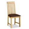 Banbury Dining Chair With Brown PU Seat