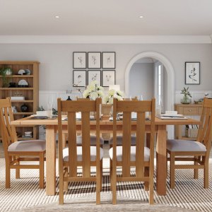 Budleigh Light Oak Dining