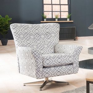 Carmel Swivel Accent Chair