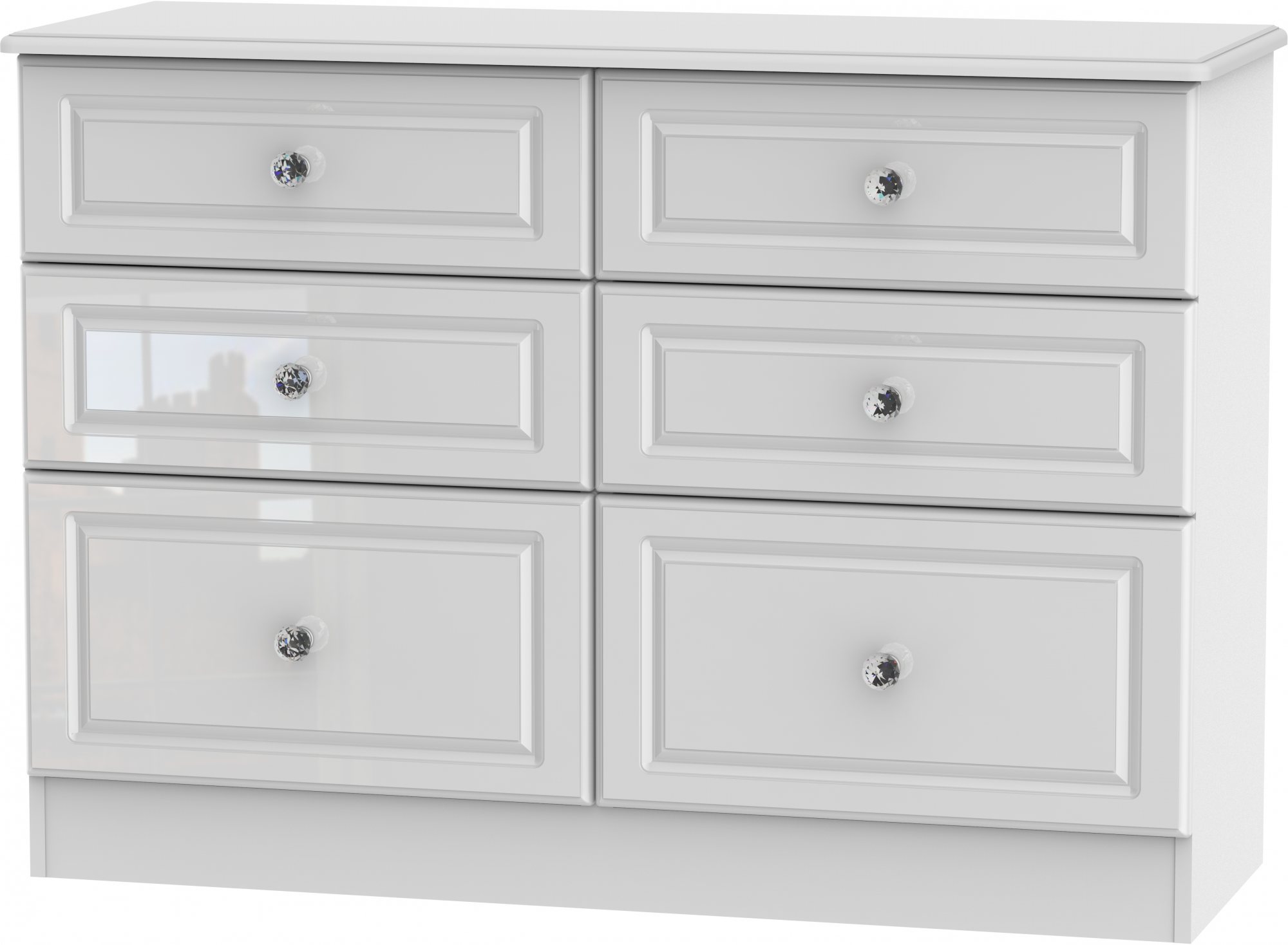 Adelia 6 sales drawer double dresser