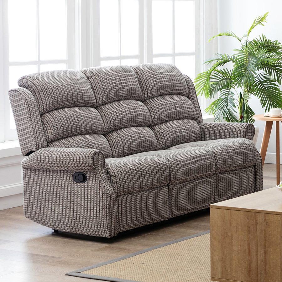 Witney 3 Seater Manual Recliner Sofa - London Lounge