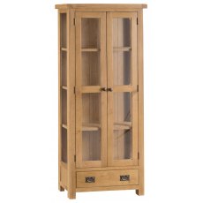 Cranleigh Display Cabinet With Glass Doors Cranleigh Display Cabinet With Glass Doors