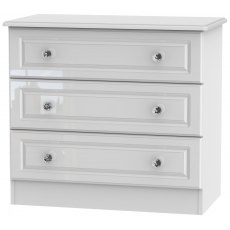 Crystal 3 Drawer Chest Crystal 3 Drawer Chest