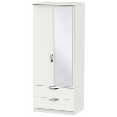 Chilham 2'6 2 Drawer Mirror Robe Chilham 2'6 2 Drawer Mirror Robe