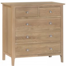 Bradfield 2 Over 3 Drawer Chest Bradfield 2 Over 3 Drawer Chest