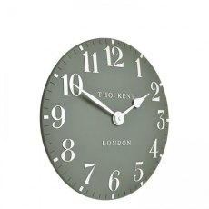 Arabic Wall Clock Seagrass 12"