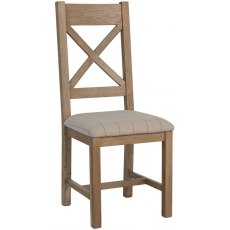 Selkirk Cross Back Dining Chair In Natural (Set Of 2) Selkirk Cross Back Dining Chair In Natural (Set Of 2)