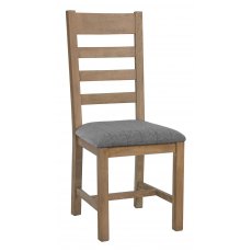Selkirk Slatted Back Dining Chair In Grey (Set Of 2) Selkirk Slatted Back Dining Chair In Grey (Set Of 2)