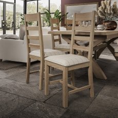 Selkirk Slatted Back Dining Chair In Natural (Set Of 2) Selkirk Slatted Back Dining Chair In Natural (Set Of 2)