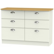 Carina 6 Drawer Midi Chest Carina 6 Drawer Midi Chest