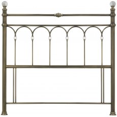 Samara Antique Brass Headboard Samara Antique Brass Headboard