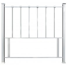 Sloane Shiny Nickel Headboard Sloane Shiny Nickel Headboard