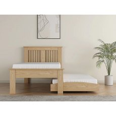Felix Guest Bed In Oak Finish Felix Guest Bed In Oak Finish