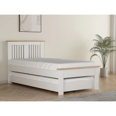 Felix Guest Bed In Oak And White Finish Felix Guest Bed In Oak And White Finish