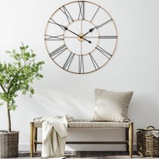 Summer House Wall Clock 32"