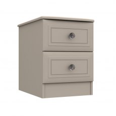 Milton 2 Drawer Bedside Chest Milton 2 Drawer Bedside Chest