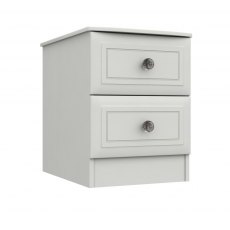 Milton 2 Drawer Bedside Chest Milton 2 Drawer Bedside Chest
