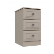 Milton 3 Drawer Bedside Chest Milton 3 Drawer Bedside Chest