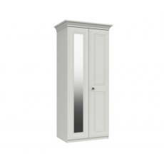 Milton 2 Door Robe With Mirror Milton 2 Door Robe With Mirror