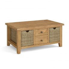 Somerton Large Coffee Table With Basket Somerton Large Coffee Table With Basket