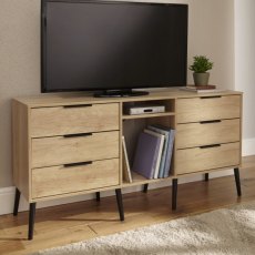 Portia 6 Drawer TV Unit Portia 6 Drawer TV Unit