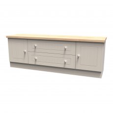 Cotswold 2 Door 2 Drawer Wide TV Unit