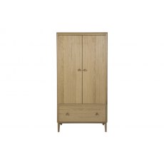 Adaline Oak 2 Door Wardrobe Adaline Oak 2 Door Wardrobe