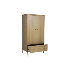 Adaline Oak 2 Door Wardrobe Adaline Oak 2 Door Wardrobe