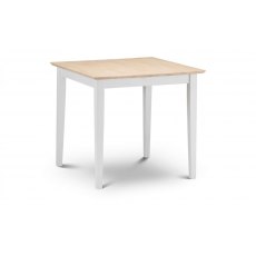 Trento Extending Dining Table In Ivory Two Tone Trento Extending Dining Table In Ivory Two Tone