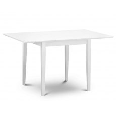 Trento Extending Dining Table In White Trento Extending Dining Table In White