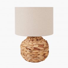 Zadi Natural Plaited Table Lamp Zadi Natural Plaited Table Lamp