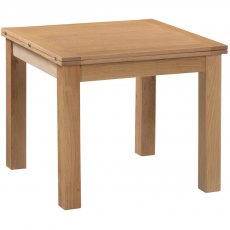 Budleigh Light Oak Flip Top Table Budleigh Light Oak Flip Top Table