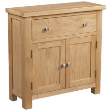 Budleigh Light Oak Compact Sideboard