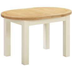 Budleigh Painted D-End Extending Dining Table Budleigh Painted D-End Extending Dining Table