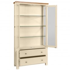 Budleigh Painted Display Cabinet Budleigh Painted Display Cabinet
