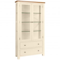 Budleigh Painted Display Cabinet Budleigh Painted Display Cabinet