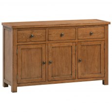 Budleigh Rustic 3 Door Sideboard Budleigh Rustic 3 Door Sideboard