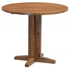 Budleigh Rustic Round Drop Leaf Table Budleigh Rustic Round Drop Leaf Table