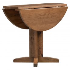 Budleigh Rustic Round Drop Leaf Table Budleigh Rustic Round Drop Leaf Table