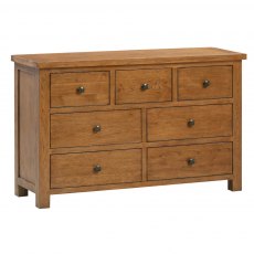 Budleigh Rustic 3 Over 4 Drawer Chest Budleigh Rustic 3 Over 4 Drawer Chest