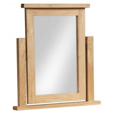 Budleigh Light Oak Mirror Budleigh Light Oak Mirror