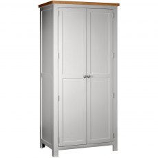 Budleigh Painted Double Hanging Wardrobe Budleigh Painted Double Hanging Wardrobe