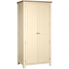 Budleigh Painted Double Hanging Wardrobe Budleigh Painted Double Hanging Wardrobe
