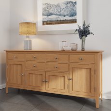 Bradfield 4 Door Sideboard Bradfield 4 Door Sideboard