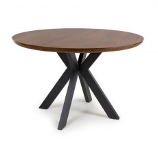 Elston Round Dining Table 120cm Elston Round Dining Table 120cm