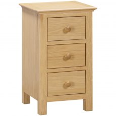 Sandford 3 Drawer Bedside Sandford 3 Drawer Bedside